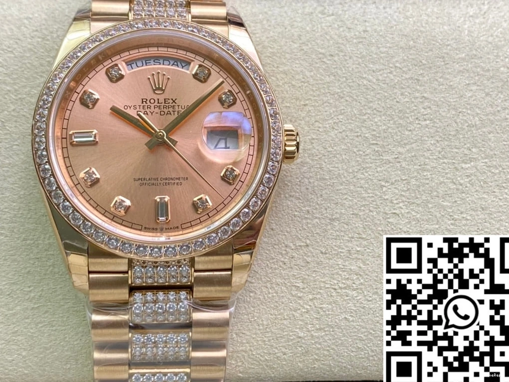 Date Day Rolex Factory Gold EW Rose M128345RBR-0020 1008